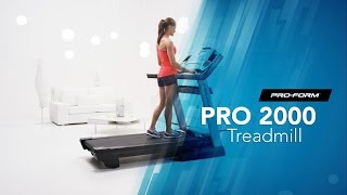 Workout At Home On The ProForm Pro 2000 Treadmill