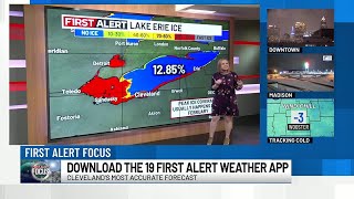 First Alert Focus: Lake Erie ice coverage