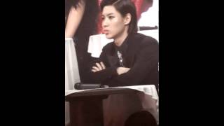 100916 a bored Taemin @ Dance Grand Prix recording fancam