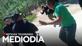 En video: Un enfrentamiento termina a tiros en Guatemala | Noticias Telemundo