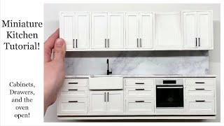 Miniature Kitchen Tutorial