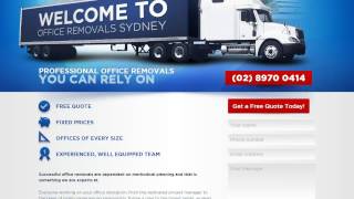Office Removals Sydney website usability test video