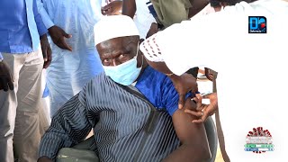 Vaccination à Notto Diobass : Alioune Sarr se fait vacciner et invite sa populations à se vacciner