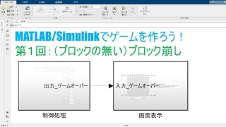 【MATLAB/Simulinkでゲームを作ろう！】第１回：(ブロックの無い)ブロック崩し