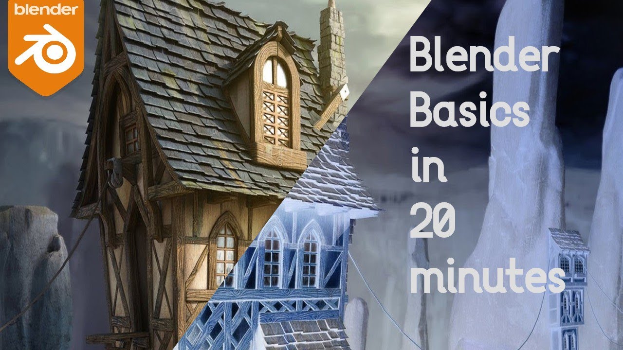 Learn Blender Basics In JUST 20 Minutes | For Beginners. - YouTube