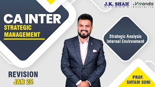 CA Inter Revision | Strategic Management | Strategic Analysis Internal Environment | Hindi+English