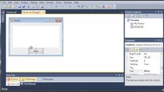 Visual Basic Tutorial 124 StreamWriters YouTube