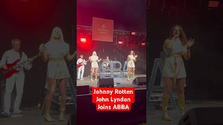 Johnny Rotten Joins ABBA Knowing Me Knowing You at Wickham Festival