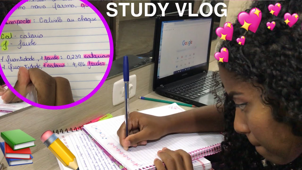 Study Vlog Youtube