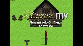 RPG Maker MV Plugins: QEngine Showcase #1 - Message Add-On