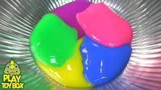 Surprise Egg Toys Mix Balloons Mario Orbeez PLAYDOH Clay Slime Learn Colors