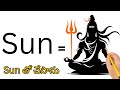 SUN తో ప్రయోగం చేశా ఎలా ఉందో కామెంట్ చేయండి ఫ్రెండ్స్||how to draw lord shiva art