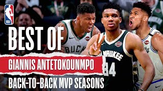 BEST Of Giannis Antetokounmpo's Back-To-Back MVP Seasons | #NBABDAY