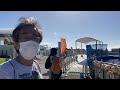 イルカ ラグーン ♬　イルカショー　開幕前の練習　☆　沖縄県　海洋博公園　沖縄美ら海水族館　☆彡　妻が撮影 ♪　2022年11月29日（火）　沖縄20景周遊　阪急交通社