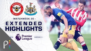 Brentford v. Newcastle United | PREMIER LEAGUE HIGHLIGHTS | 4/8/2023 | NBC Sports