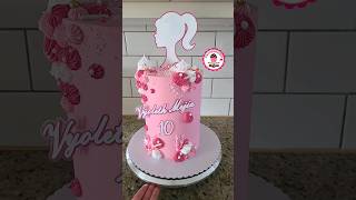 Pastel de Barbie en chantilly #pasteles