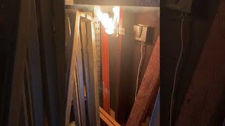 Electrical Outlet Bursts Into Flames Viralhog