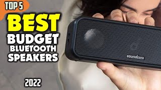 Best Budget Bluetooth Speaker (2022) ☑️ TOP 5 Best