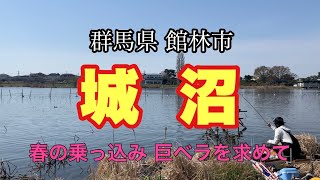 【城沼】春の乗っ込み 巨べらを求めて へらぶな釣り