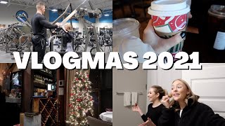 VLOGMAS DAY 14: grwm for dinner, crazy storytime, gym with Brandon, etc