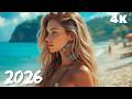 Beach Breeze Serenity 🌬️ Chill Deep House Tropical Summer Ocean Calm 4K UHD 2026 | Blue Shore Beats