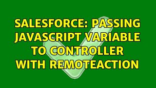 Salesforce: Passing JavaScript Variable To Controller With RemoteAction