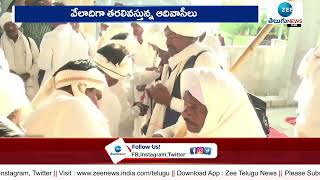 All Set For Nagoba Jatara Tribal Festival In Keslapur Village | వైభవంగా నాగోబా జాతర | ZEE Telugu