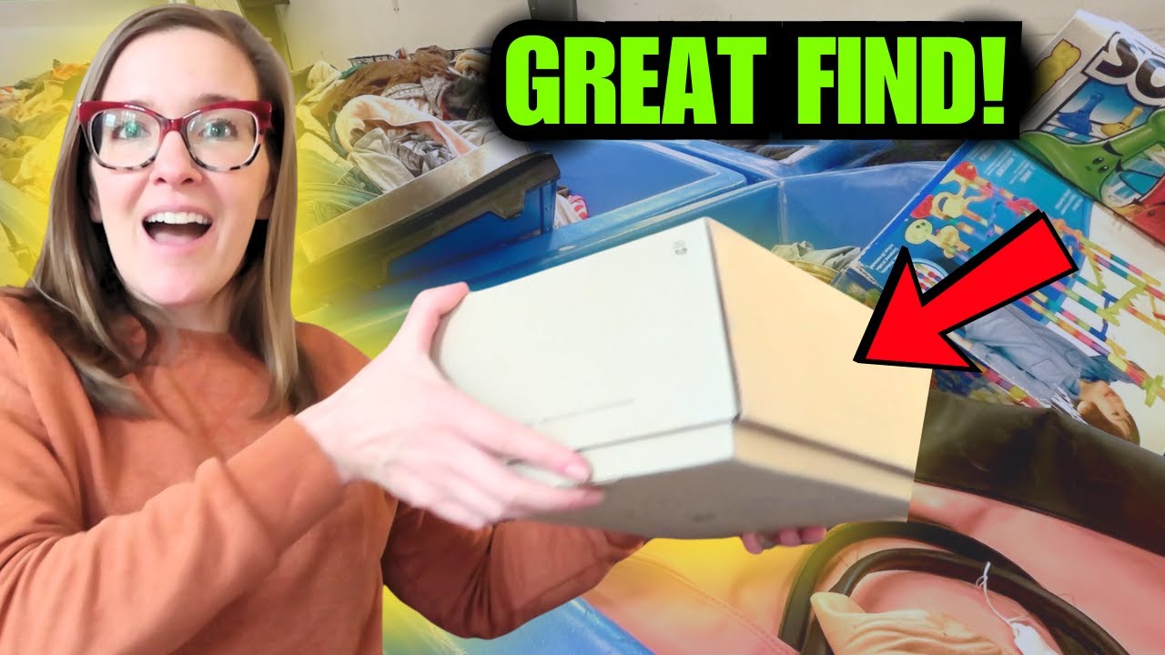 Thrifting At The Goodwill Bins Youtube
