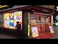 ikebukuro night atmosphere in tokyo japan 4k