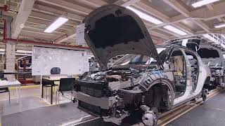 Volvo Xc40 recharge Assembly Production Manufacturing Process
