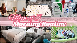 MOM OF 5 MORNING ROUTINE | PRODUCTIVE MOM MORNING ROUTINE 2021