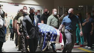 Family, friends remember fallen MCSO Lt., Chad Brackman, for funeral and procession