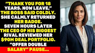 “You’re Fired After 18 Years,” the Boss Said — By Nightfall Her $90M Portfolio Had a New Owner