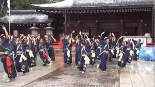 「龍谷大学　華舞龍」　龍馬よさこい2012　龍馬演舞場