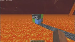 Minecraft - Nether blok harcamadan otomatik yol yapma