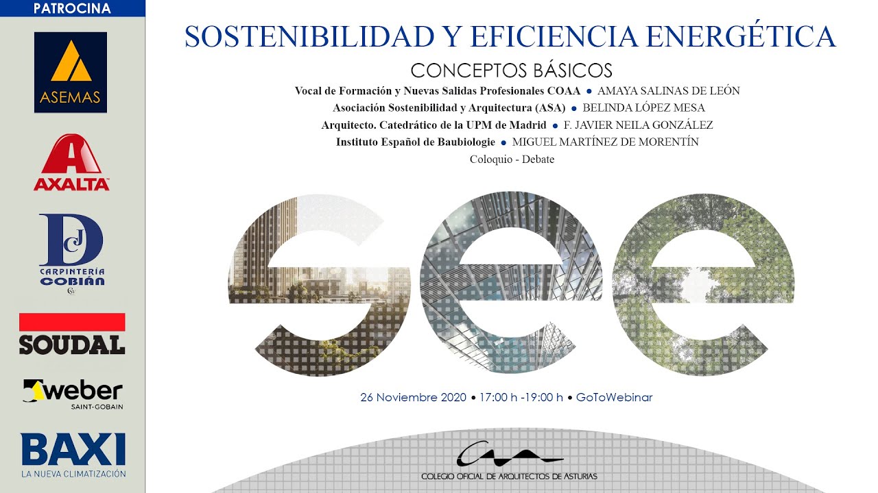 Jornada Sostenibilidad Y Eficiencia Energética 26/11/2020: Conceptos ...