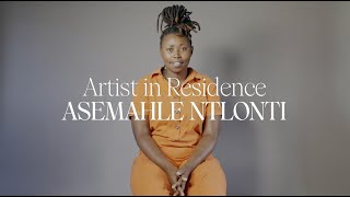 Krone Artist In Residence: Asemahle Ntlonti