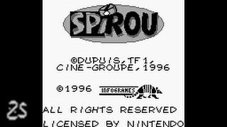 Spirou (Game Boy) - playthrough