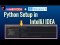 Python Setup in Intellij IDEA || Create and run Python program in Intellij idea