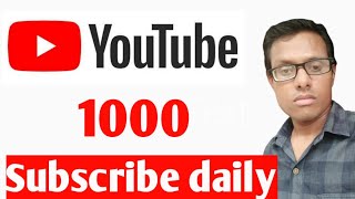 🔴how to increase fast subscribers on youtube  |1000 subscribe kaise badhaye |subscribe kaise badaye