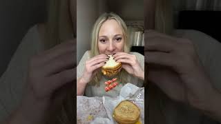 Trying the new whopper melt at Burger King