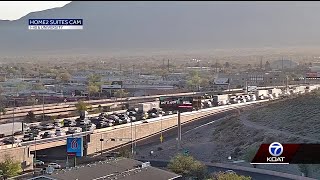 Interstate 40 closed due to police activity in Albuquerque
