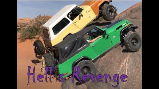 Hell's Revenge tackled in 50 yr old Jeepster Commandos