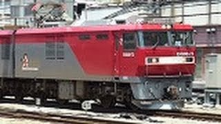 JR貨物　EH500-73牽引　3086ﾚ　新宿通過　2012/06/14