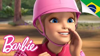 Maratona de aventuras da Barbie Dreamhouse | Dreamhouse Adventures | Desenho da Barbie Em Português