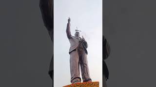 World's tallest B R Ambedkar statue in Hyderabad | Flower shower on statue