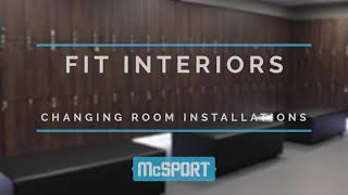 McSport // Fit Interiors - Changing Room Installs