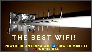 Powerful antenna wifi📶The best wifi! ️ How to make it 💯% original