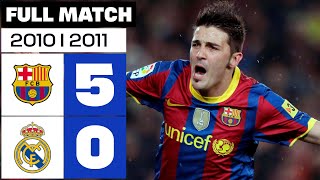 FC Barcelona vs Real Madrid (5-0) 2010/2011 PARTIDO COMPLETO