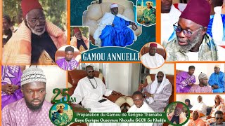 APPEL  GAMOU Serigne Thienaba Baye Ouseynou Khoudia SECK ibn Mame Madicke Rokhaya